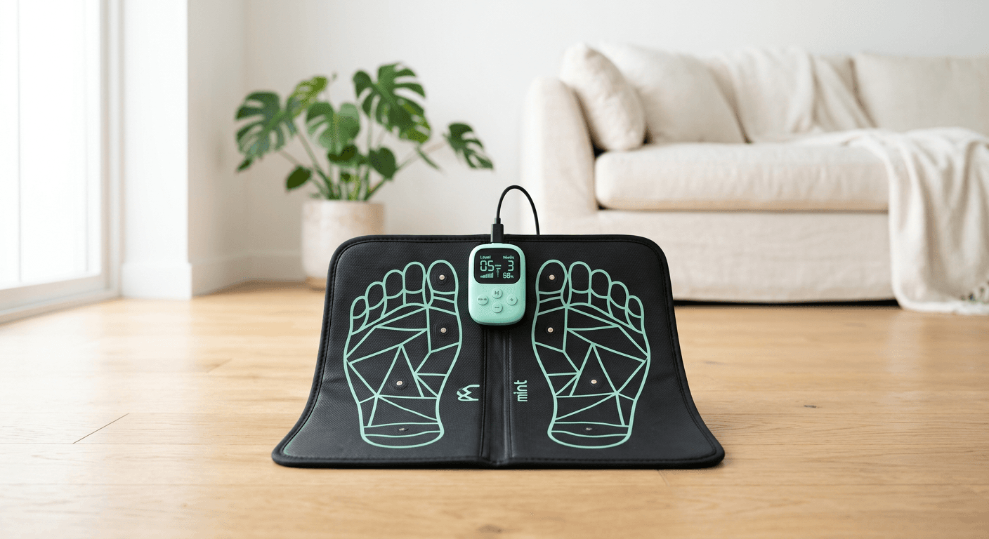 Nooro Elektrische EMS Fussmassage-Matte gegen müde Beine
