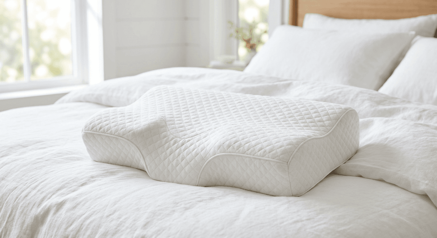 Ortorex Orthopädisches Memory-Foam Nackenstützkissen